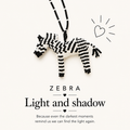 Zebra. LIGHT AND SHADOW.