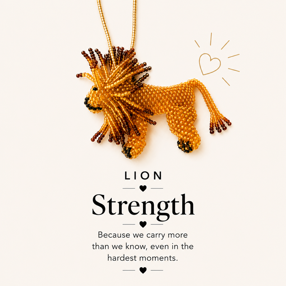 Lion. STRENGHT.