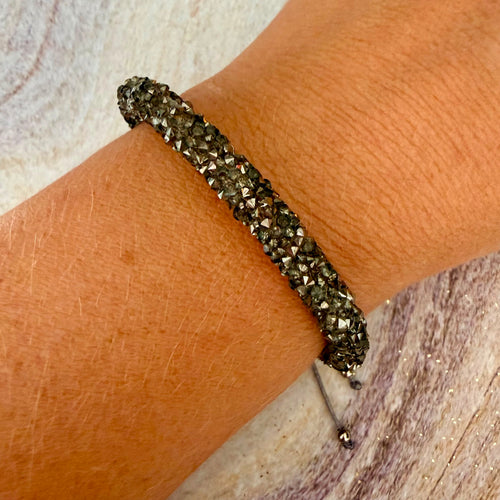 Sparkling Crystal Cord Bracelet